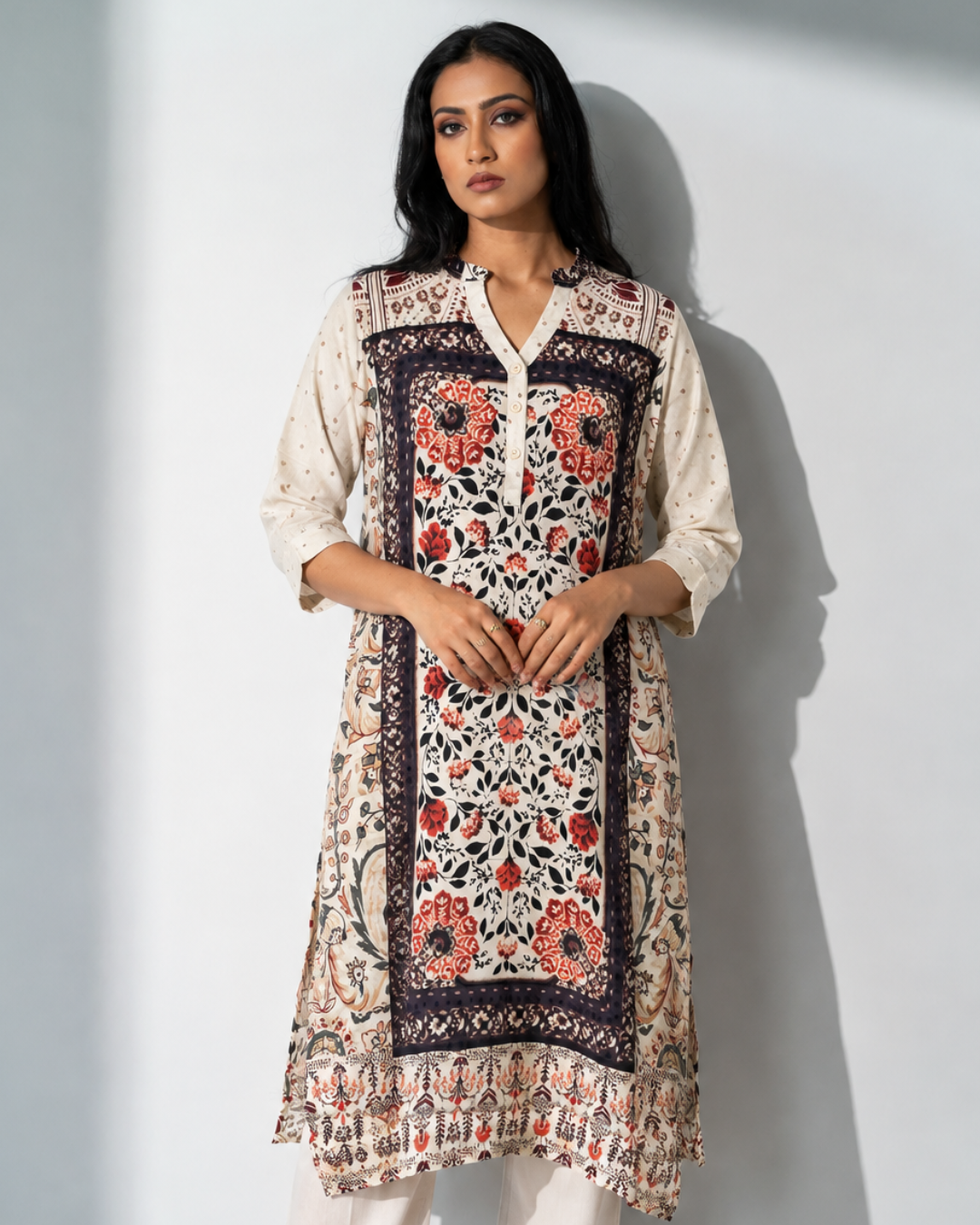 Aakil Boho Blossom Long Top