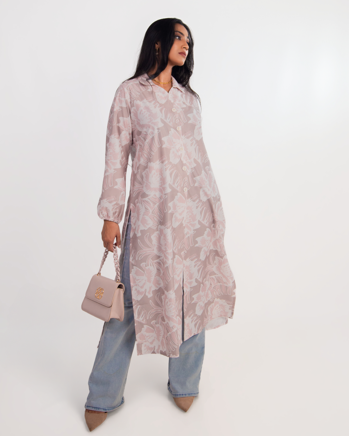 Perth Soft Bloom Long Top