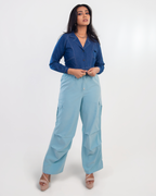 Percey Pleated Cargo Pants